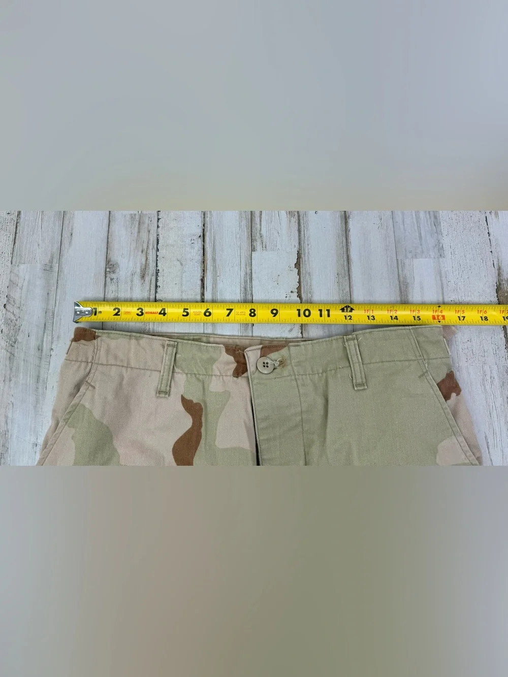US Army Pant Mens 32x34 Camo Cargo Tapered Military Uniform Combat